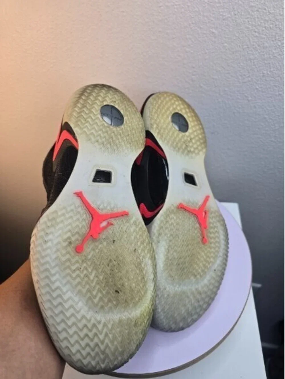 Size 8 - Air Jordan 36 Black Infrared
